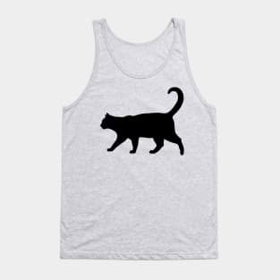 black cat Tank Top